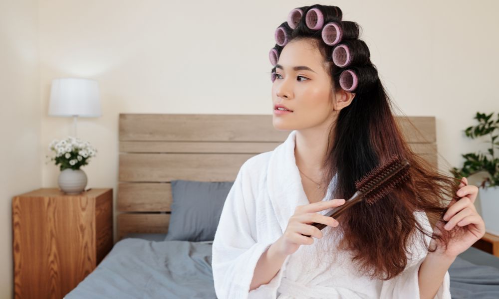 Cách sấy tóc layer nữ