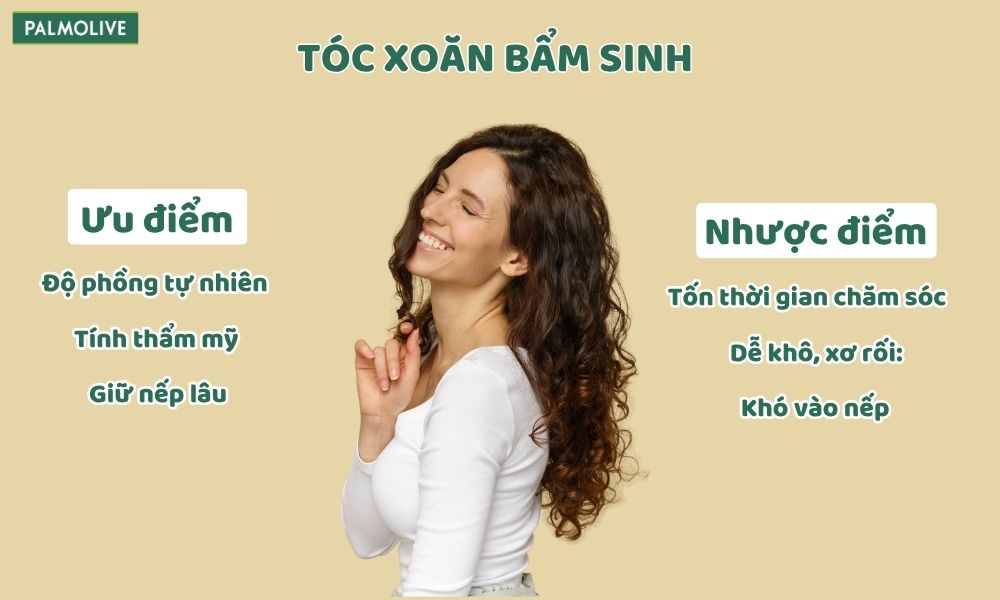 Ưu nhược điểm khi sở hữu mái tóc xoăn tự nhiên