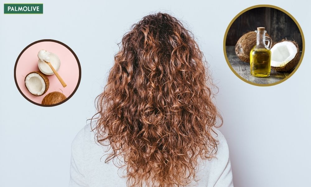 Axit lauric trong dầu dừa có khả năng làm mềm tóc và giảm xoăn hiệu quả